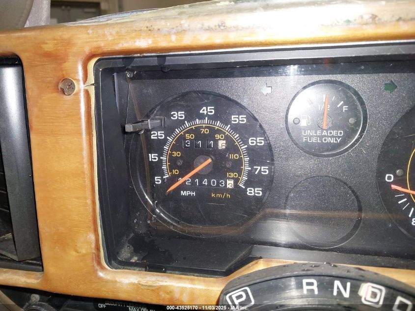 1995 Chevrolet G20 VIN: 1GBEG25KXSF140228 Lot: 43525170