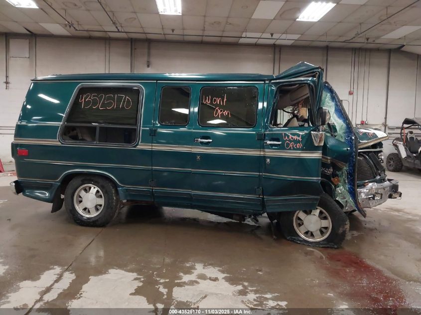 1995 Chevrolet G20 VIN: 1GBEG25KXSF140228 Lot: 43525170