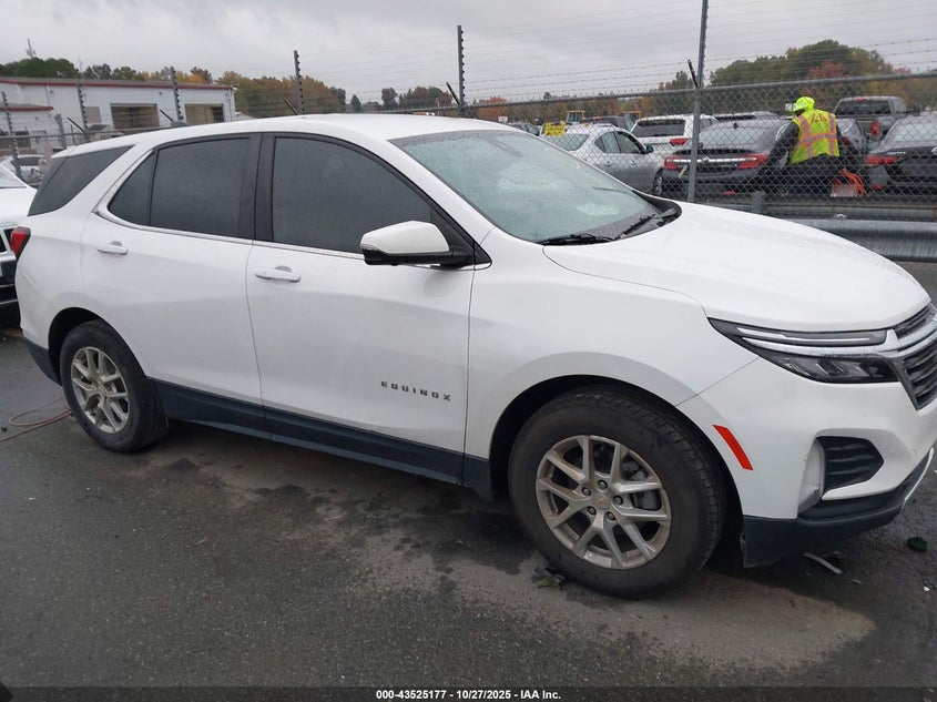 2022 CHEVROLET EQUINOX FWD LT 3GNAXKEV4NL172596
