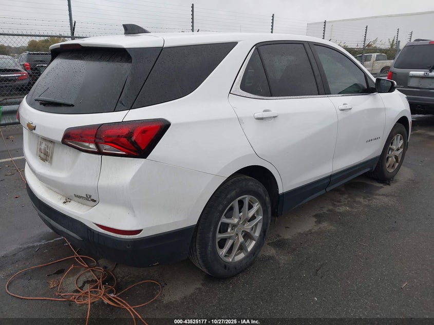 2022 CHEVROLET EQUINOX FWD LT 3GNAXKEV4NL172596