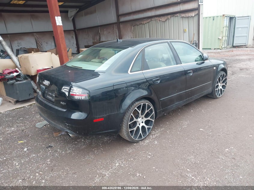 WAUAF78E57A149369 2007 AUDI A4 photo no. 4