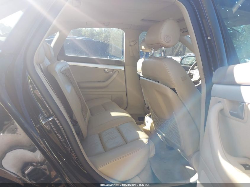 2007 Audi A4 2.0T VIN: WAUAF78E57A149369 Lot: 43525196