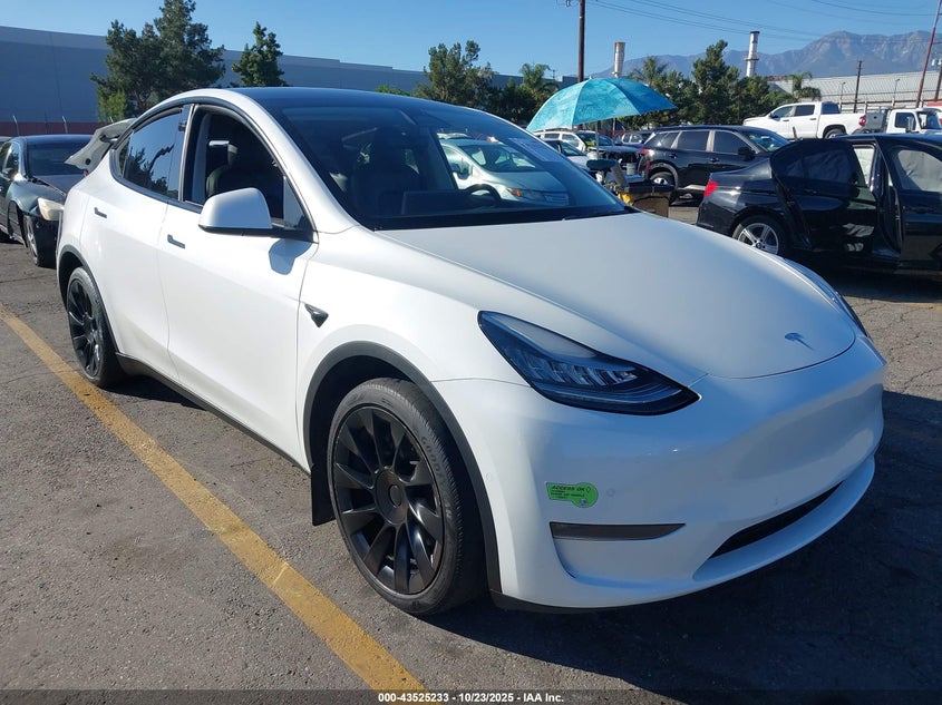 2021 TESLA MODEL Y LONG RANGE DUAL MOTOR ALL-WHEEL DRIVE - 5YJYGDEE4MF098046