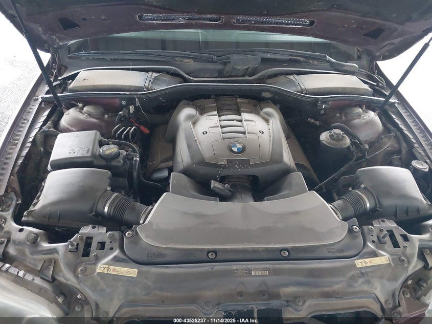 2006 BMW 750I VIN: WBAHL83526DT00475 Lot: 43525237