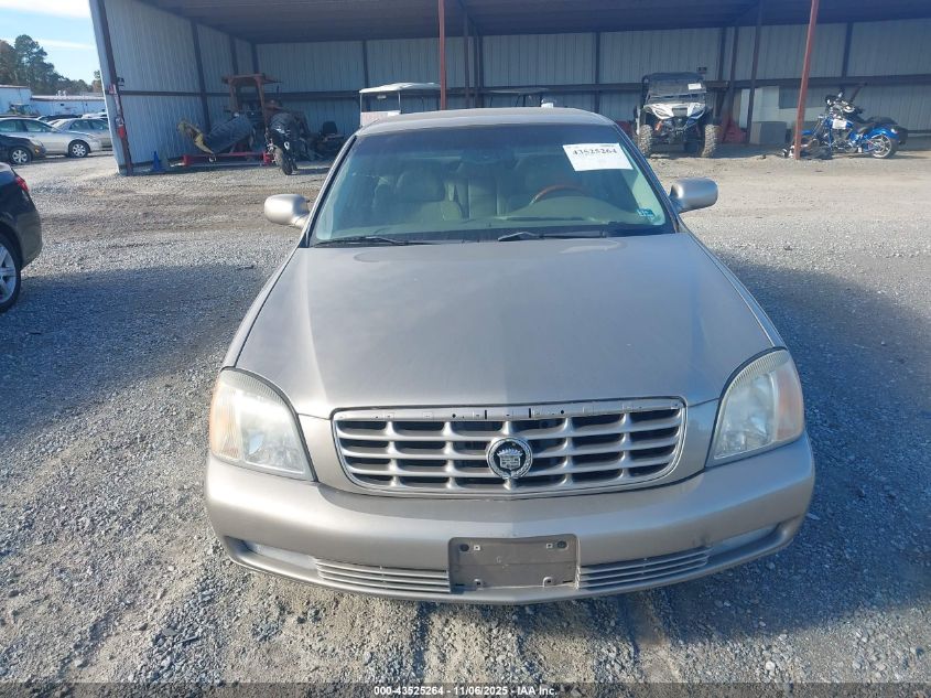 2000 Cadillac Deville Dts VIN: 1G6KF5798YU352212 Lot: 43525264