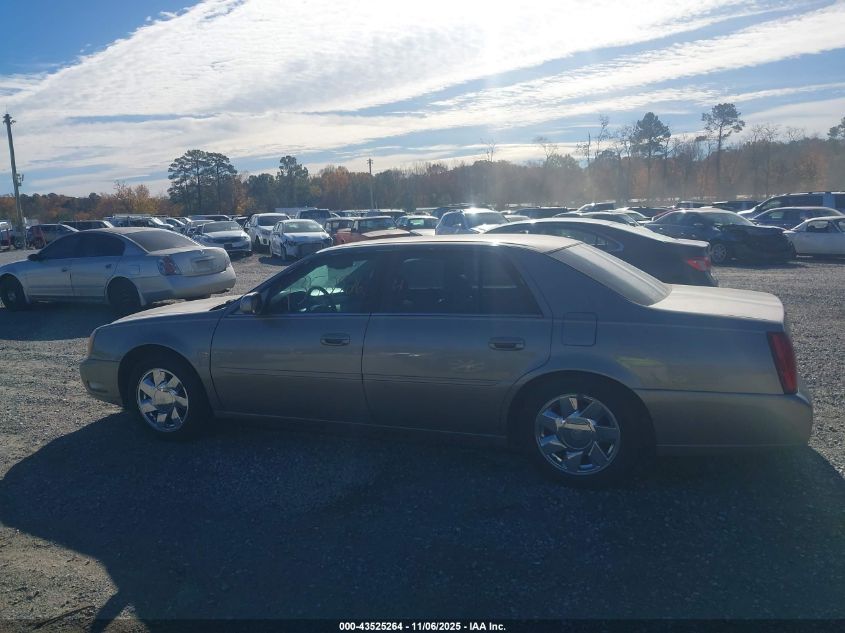 2000 Cadillac Deville Dts VIN: 1G6KF5798YU352212 Lot: 43525264