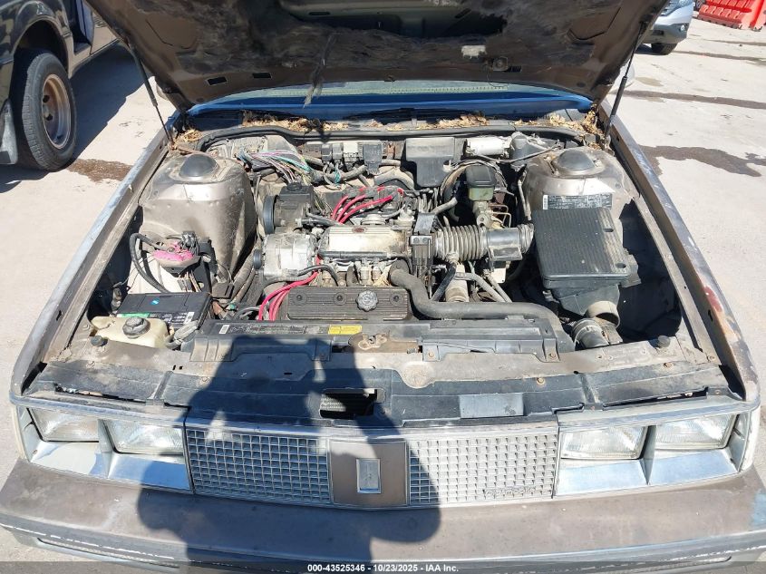 1986 Oldsmobile 98 Regency Brougham VIN: 1G3CW69B8G1319153 Lot: 43525346