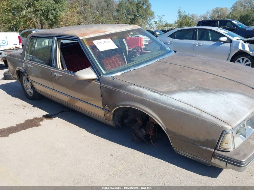 1986 Oldsmobile 98 Regency Brougham VIN: 1G3CW69B8G1319153 Lot: 43525346