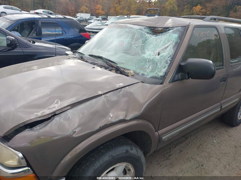 2000 Chevrolet Blazer Ls VIN: 1GNDT13WXY2308038 Lot: 43525363