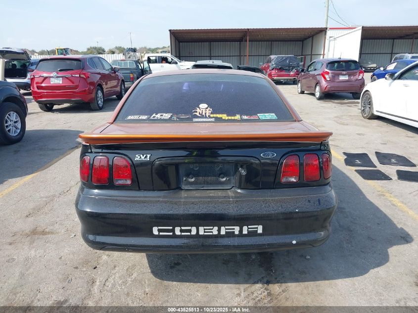 1998 Ford Mustang Svt Cobra VIN: 1FAFP47V9WF210817 Lot: 43525513
