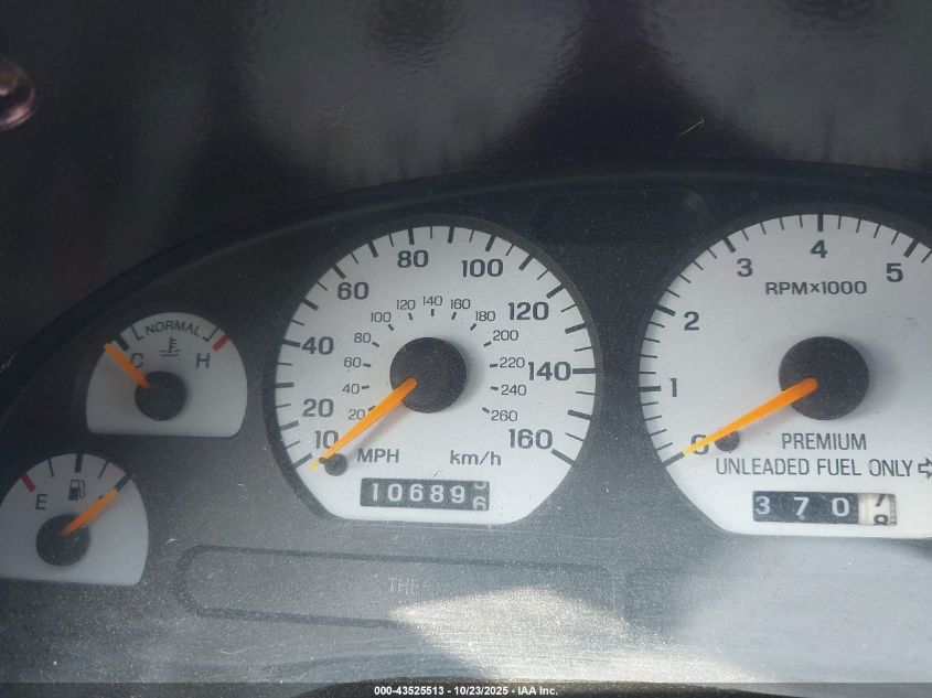 1998 Ford Mustang Svt Cobra VIN: 1FAFP47V9WF210817 Lot: 43525513