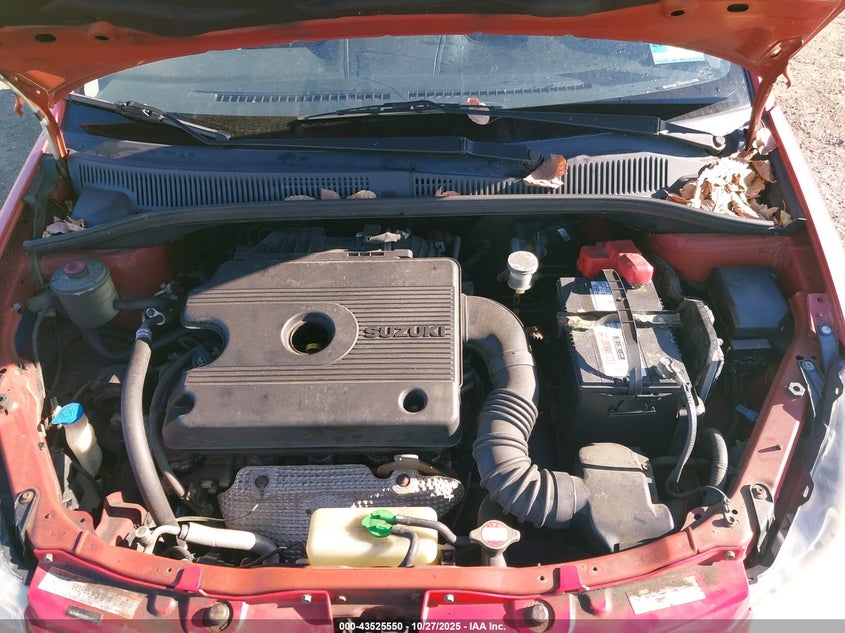 2007 Suzuki Sx4 Convenience/Rally VIN: JS2YB413375110539 Lot: 43525550