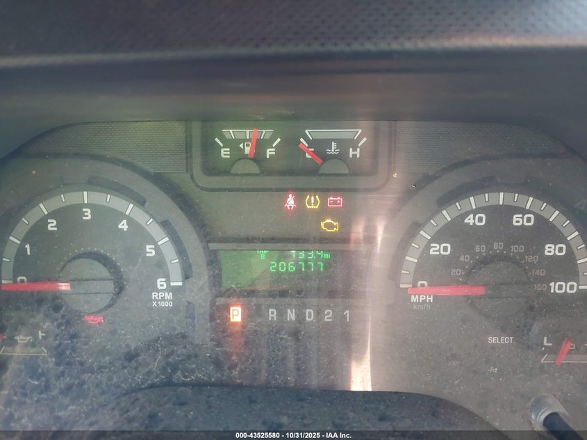 2011 Ford E-250 Commercial VIN: 1FTNE2EWXBDB24823 Lot: 43525580