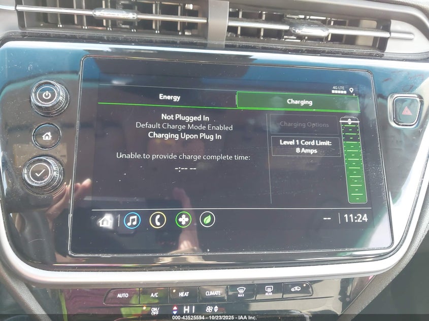 2023 Chevrolet Bolt Ev Fwd 1Lt VIN: 1G1FW6S03P4124154 Lot: 43525594