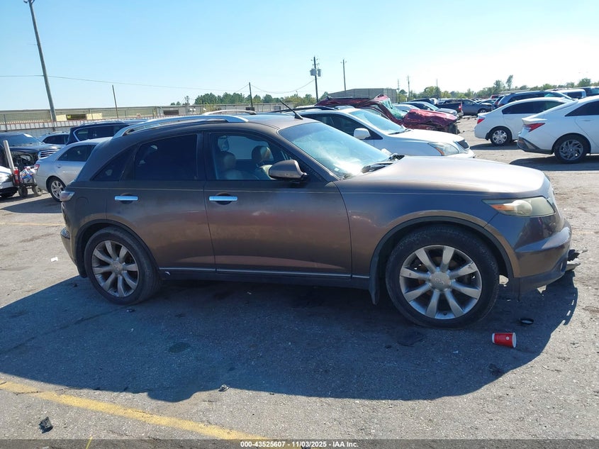 2005 Infiniti Fx35 VIN: JNRAS08U45X110389 Lot: 43525607