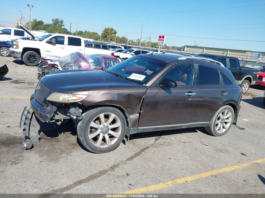 2005 Infiniti Fx35 VIN: JNRAS08U45X110389 Lot: 43525607