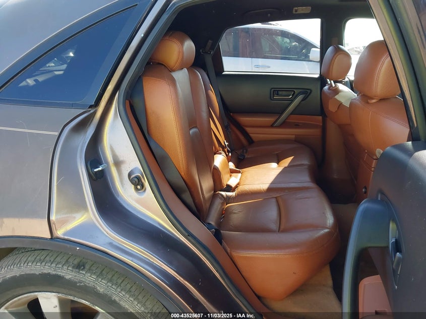 2005 Infiniti Fx35 VIN: JNRAS08U45X110389 Lot: 43525607