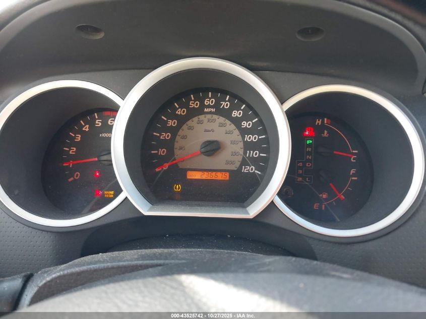 2009 Toyota Tacoma Base V6 VIN: 3TMMU52N19M010221 Lot: 43525742