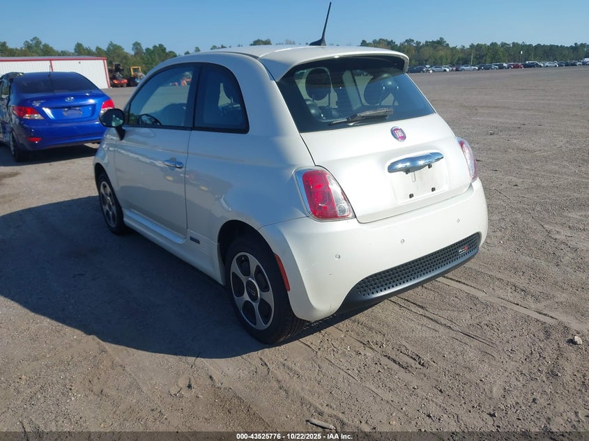 2017 FIAT 500E BATTERY ELECTRIC 3C3CFFGE7HT543977