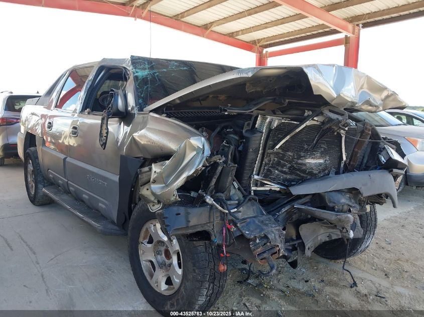 2003 Chevrolet Avalanche 1500 VIN: 3GNEC13T53G192743 Lot: 43525783