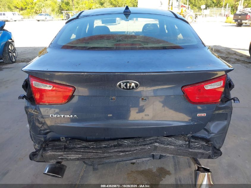 2015 Kia Optima Lx VIN: 5XXGM4A70FG362813 Lot: 43525873