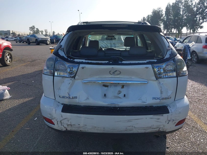 2008 Lexus Rx 350 VIN: 2T2GK31U38C030764 Lot: 43525918