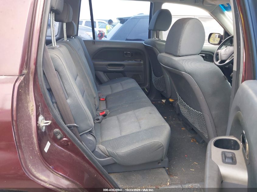 2007 Honda Pilot Lx VIN: 5FNYF28127B020871 Lot: 43525943