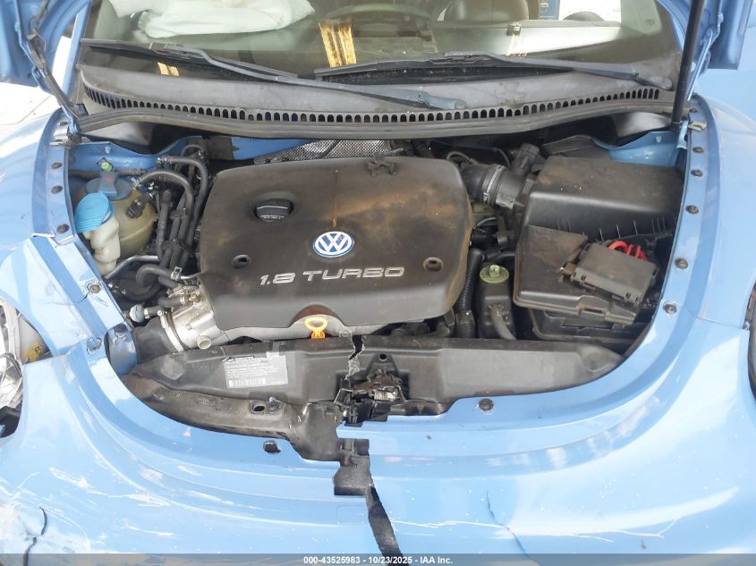 2001 Volkswagen New Beetle Gls 1.8L Turbo VIN: 3VWCC21C81M416849 Lot: 43525983