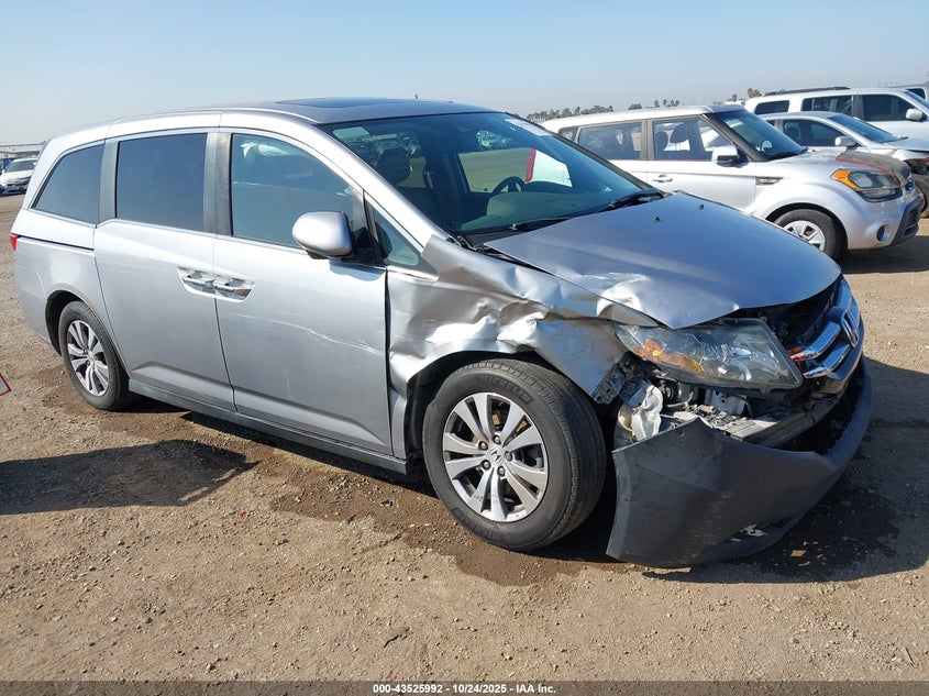 2017 HONDA ODYSSEY EX-L - 5FNRL5H68HB013516