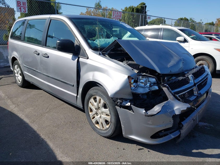 2015 DODGE GRAND CARAVAN AMERICAN VALUE PKG - 2C4RDGBGXFR517402