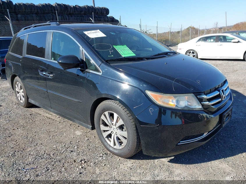 2014 HONDA ODYSSEY EX-L - 5FNRL5H60EB109541
