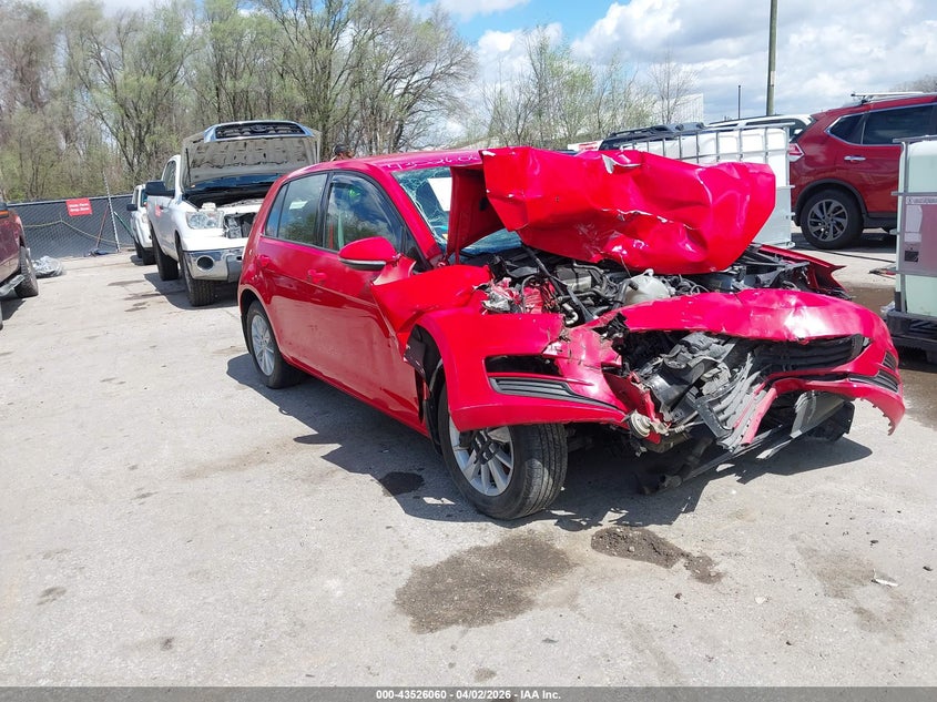 2015 Volkswagen Golf Tsi S 4-Door
