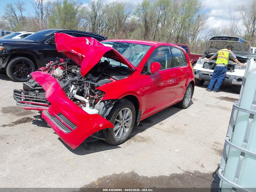 2015 Volkswagen Golf Tsi S 4-Door
