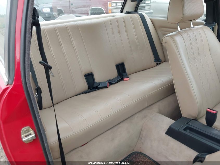 1989 BMW 325 I Automatic/Is Automatic VIN: WBAAA2303K8262332 Lot: 43526143