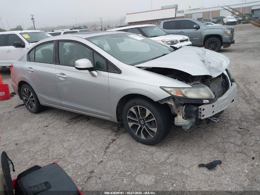2013 HONDA CIVIC EX - 19XFB2F81DE020896