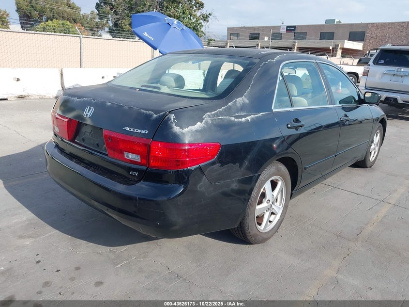 1HGCM56725A076583 2005 HONDA ACCORD photo no. 4