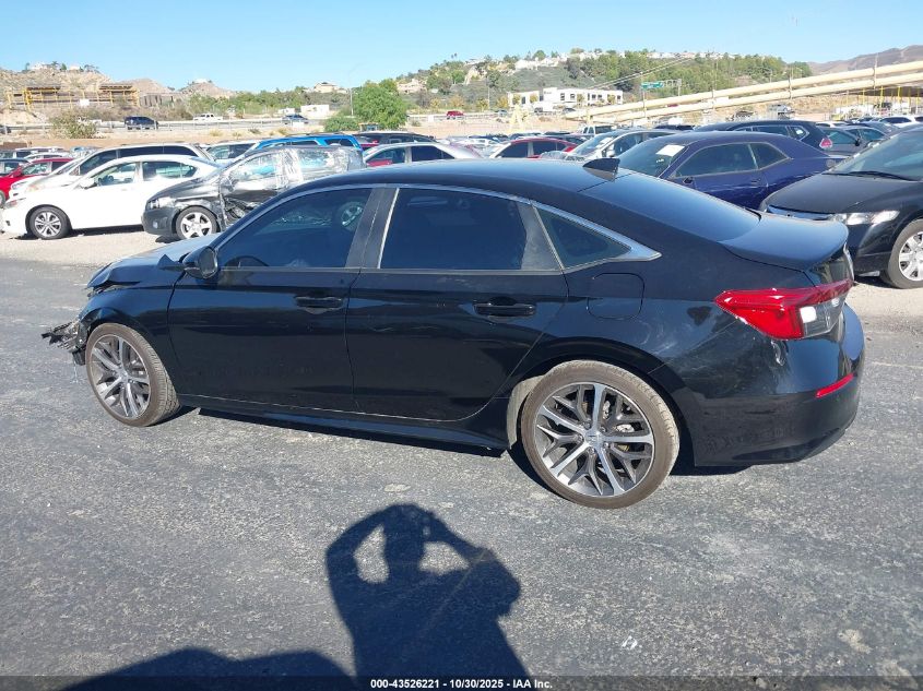 2022 Honda Civic Touring VIN: 2HGFE1F99NH304097 Lot: 43526221