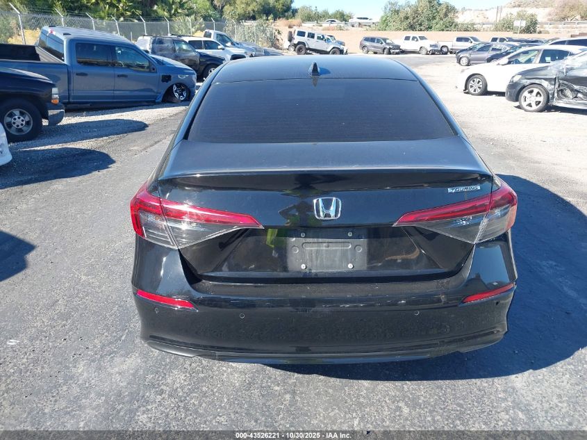 2022 Honda Civic Touring VIN: 2HGFE1F99NH304097 Lot: 43526221