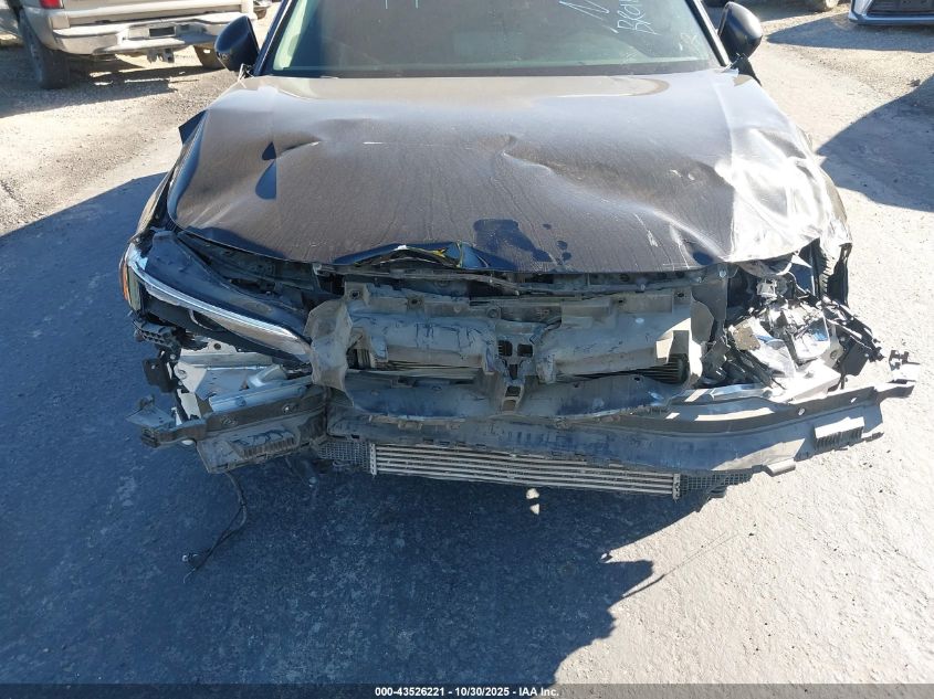 2022 Honda Civic Touring VIN: 2HGFE1F99NH304097 Lot: 43526221