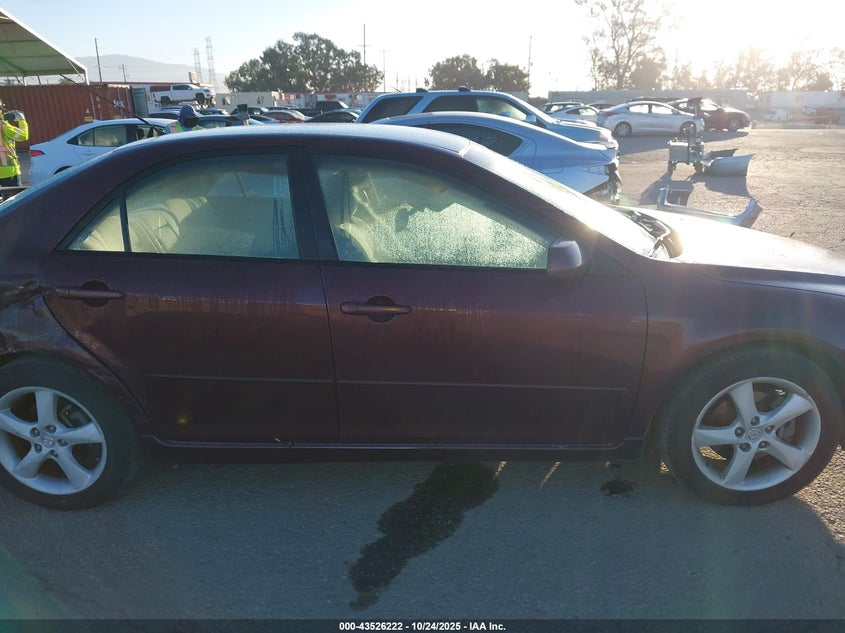 2008 Mazda Mazda6 I Sport Ve VIN: 1YVHP80C385M25387 Lot: 43526222