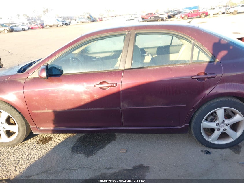 2008 Mazda Mazda6 I Sport Ve VIN: 1YVHP80C385M25387 Lot: 43526222