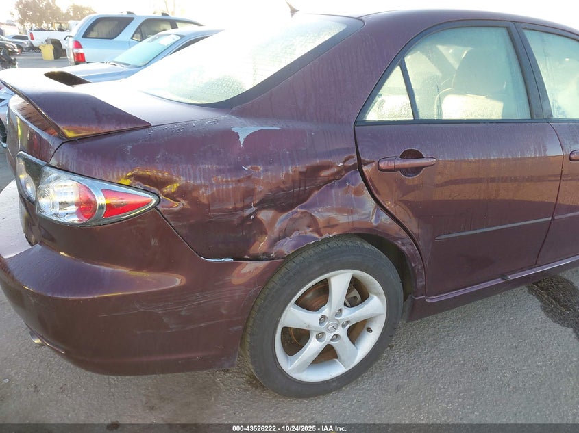 2008 Mazda Mazda6 I Sport Ve VIN: 1YVHP80C385M25387 Lot: 43526222