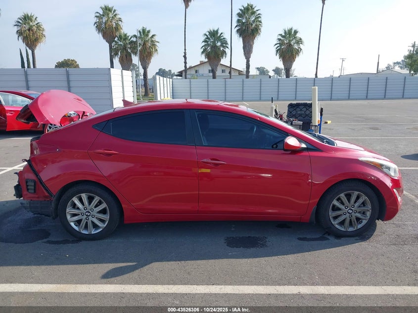 2015 HYUNDAI ELANTRA SE KMHDH4AE1FU421556