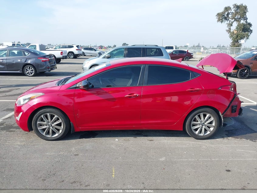 2015 HYUNDAI ELANTRA SE KMHDH4AE1FU421556