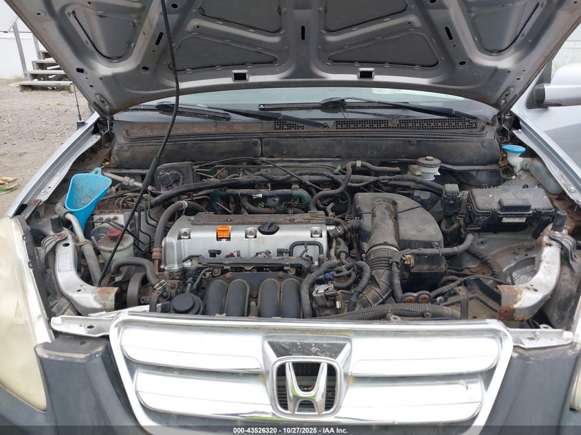 2005 Honda Cr-V Ex VIN: SHSRD78885U344322 Lot: 43526320