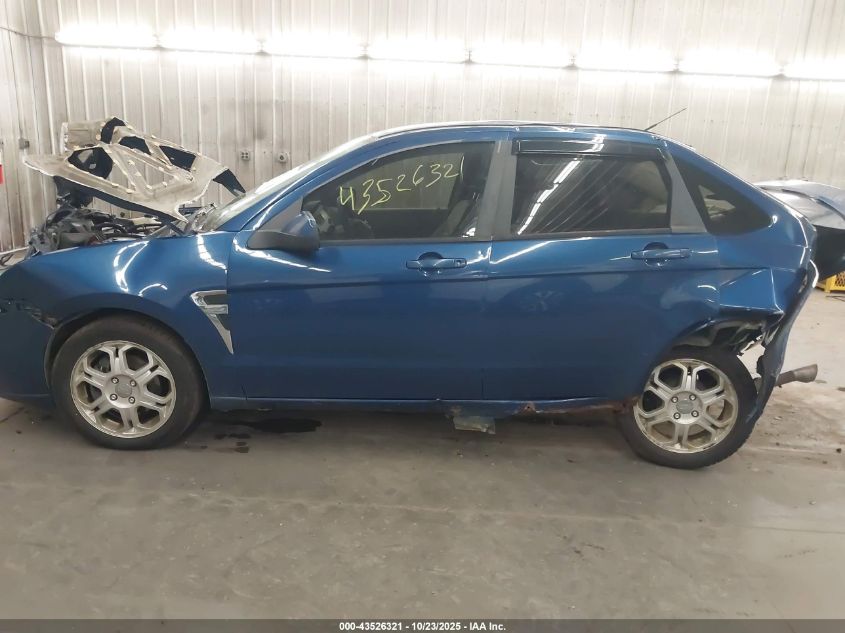 2008 Ford Focus Se/Ses VIN: 1FAHP35N58W149085 Lot: 43526321
