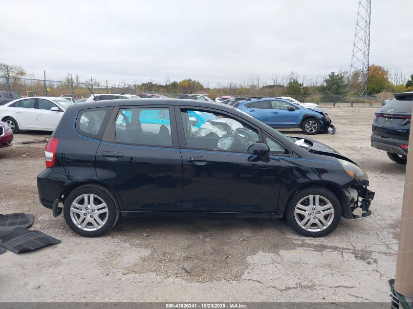 2008 Honda Fit VIN: JHMGD37488S032576 Lot: 43526341
