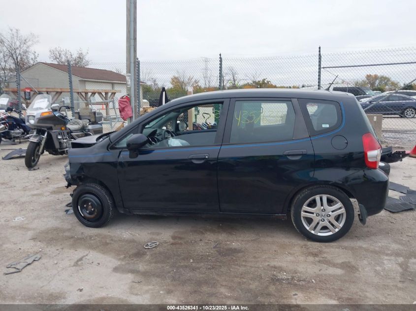 2008 Honda Fit VIN: JHMGD37488S032576 Lot: 43526341