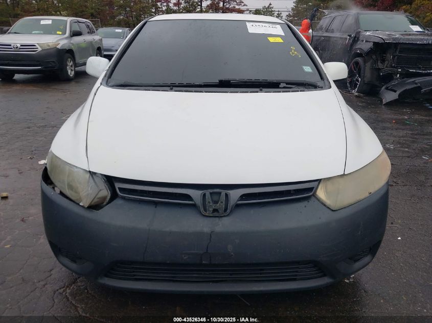 2008 Honda Civic Lx VIN: 2HGFG12658H526081 Lot: 43526346