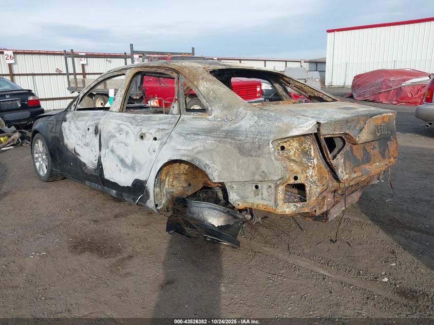 2012 Audi A4 2.0T Premium black sedan gasoline WAUBFAFL8CN004347 photo #4